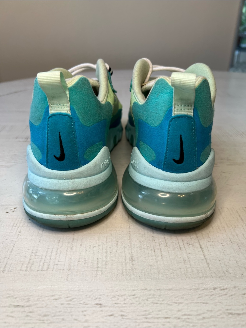 Nike Air Max React 270 Hyper Jade Sneakers - Picture 4 of 8